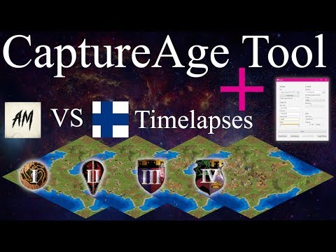 AoE II Timelapse REVOLUTION! CaptureAge Tool Short Intro (+ Am vs Suomi ECL)