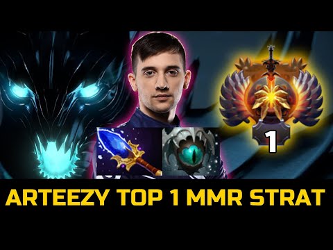 ARTEEZY TERRORBLADE CARRY STRAT - BACK TO TOP 1 MMR DOTA 2