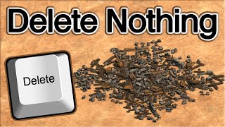 Delete Nothing?