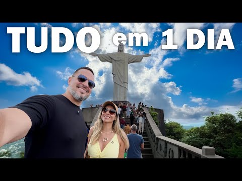 Um Dia no Rio de Janeiro l Conheça as PRINCIPAIS ATRAÇÕES do Rio em 24h