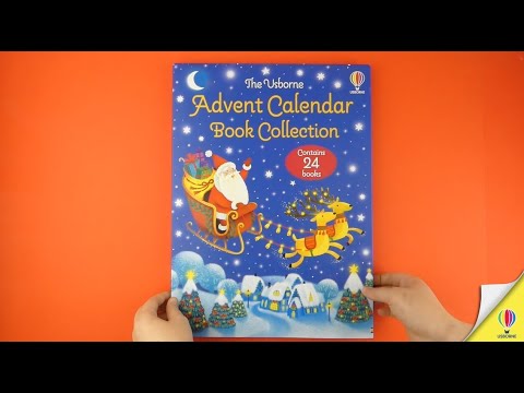 Адвент-календарь The Usborne Advent Calendar Book Collection video 1