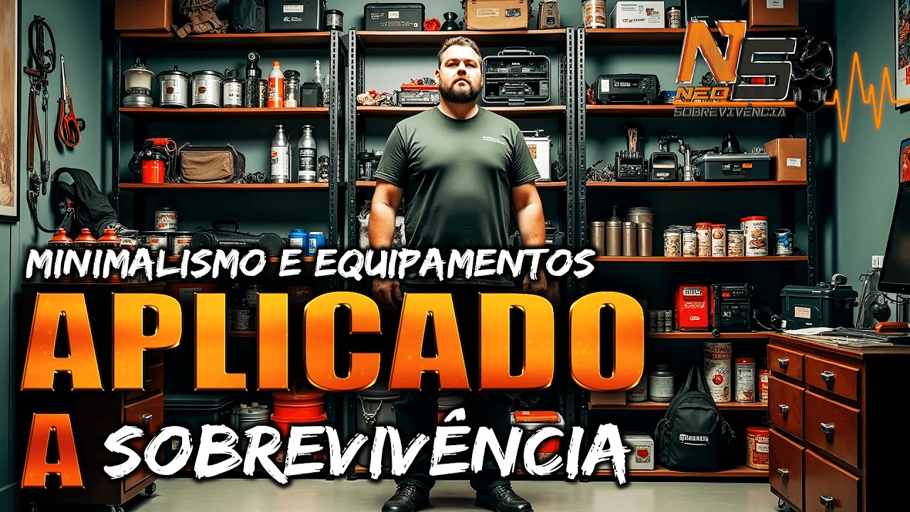 MINIMALISMO nos EQUIPAMENTOS aplicado a SOBREVIVÊNCIA! NEO-SOBREVIVÊNCIA!