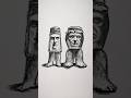 Speed Drawing Garam Mararam Raraman Mararaman Shorts Sahur Brainrot Memes Drawing