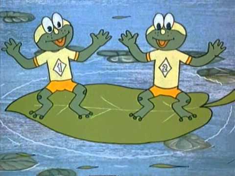 "Квака-задавака" - Песня лягушек (Веселые, зеленые, лупатые)