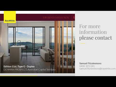 Edition 116 | Type G - Duplex, Denman Prospect, ACT 2611, 4 rūma, 2 rūma horoi, Apartment