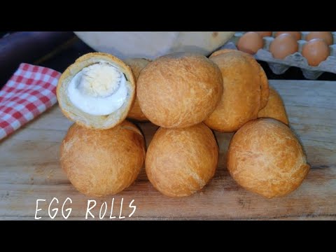 EGG ROLLS RECIPE|| CAMEROONIAN EGG ROLL RECIPE.SCOTCH EGGS.
