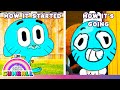 Every Episode Beginning Vs Ending Of Season 1 Gumball Cartoon Network