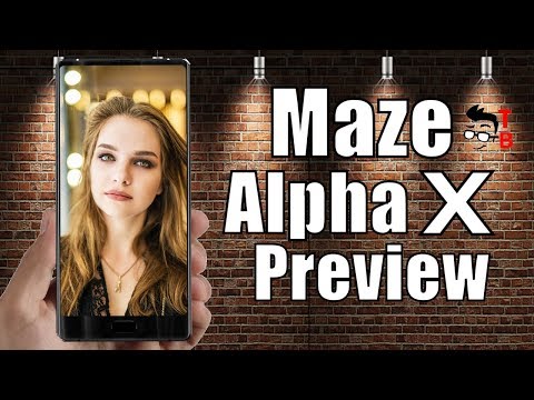 Maze Alpha X Preview: YOU WANT THIS PHONE!