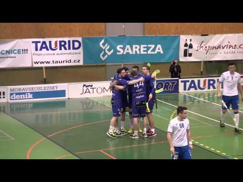 1. SC WOOW Vítkovice - Panthers Otrokovice 15.2.2014 - gólový sestřih