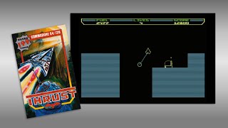 The Silverbird Selection Game Review - Thrust (Commodore 64)