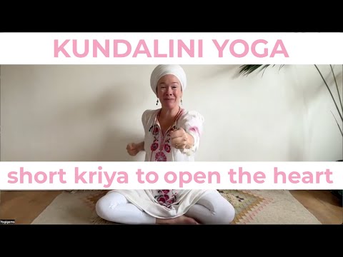 20-minute kundalini yoga kriya to open the heart centre | Short anahata practice | Yogigems