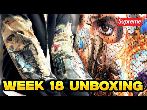THE SUPREME MICHAEL JACKSON HOODIE IS 🔥SUPREME FW25 WEEK 18 UNBOXING!