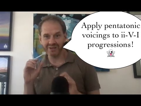 Pentatonic Voicings for ii-V-I Progressions