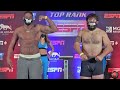 JARED BIG BABY ANDERSON VS. RODNEY HERNANDEZ (FULL WEIGH IN AND FACE OFF VIDEO)