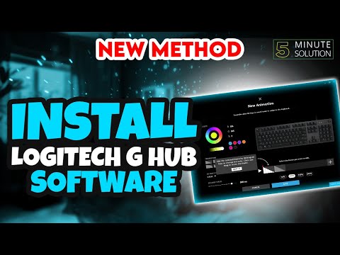 How to install Logitech G Hub Software 2025