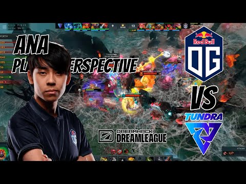 Ana [Phantom Lancer] Player perspective OG vs Tundra - DreamLeague Season 15 DPC - GAME 1
