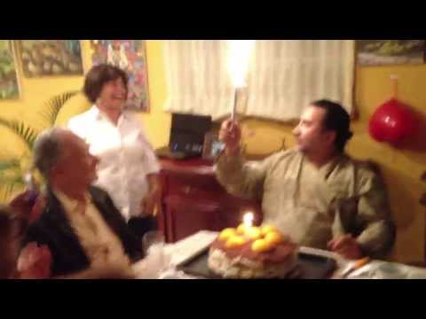 Dangereous Birthday Cake..but Yummy.