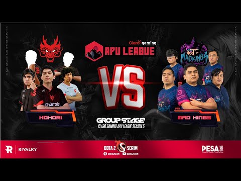 Hokori vs Mad Kings - Claro Gaming Apu League Season 5 - Group Stage - Game Highlights - BO3