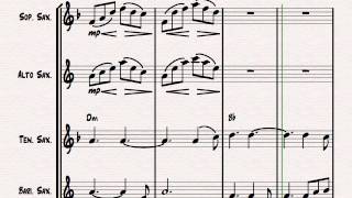 Halleluja - sophisticated arrangement of Cohen's Classic - Saxophone Quartet