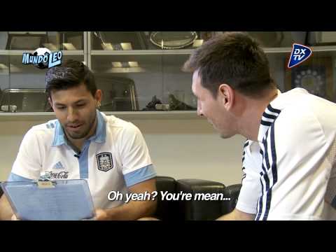 Sergio Aguero's in-depth interview with Leo Messi