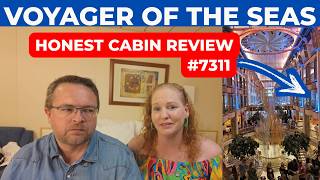 Voyager of the Seas Cabin 7311 Review 🚢 Promenade View Interior | Would We Stay Again?