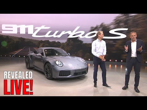 New 2026 Porsche 911 Turbo S LIVE Presentation at IAA MOBILITY