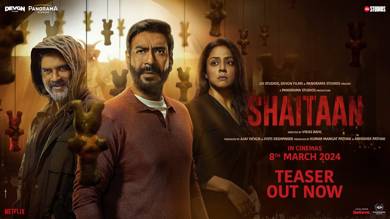 Shaitaan Teaser OUT- Brace Yourself For Horror Ride With Ajay Devgn, Jyotika And R Madhavan