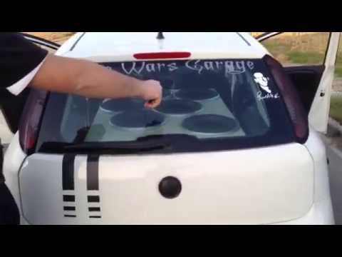 6 subwoofer punto evo - Race wars Garage - Dirty Diana