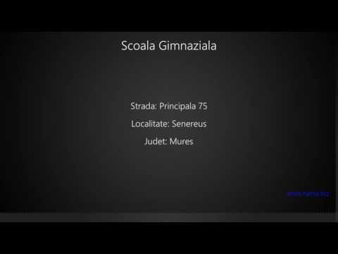 Scoala Gimnaziala Senereus