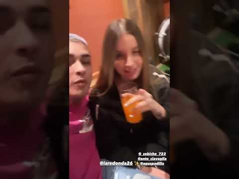 CALLEJO FINO JUNTO A AGUS PADILLA 👀