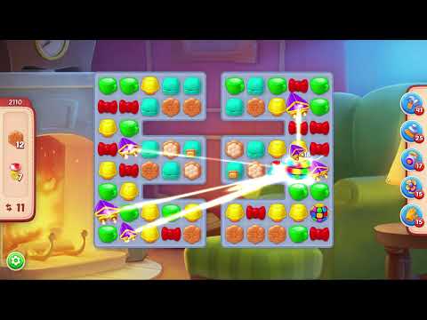 Homescapes Level 2110 - 18 Moves - No Boosters