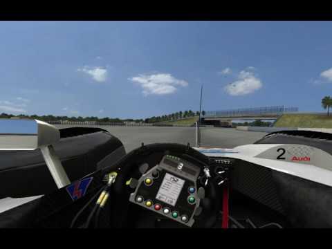 rFactor 12 Hours of Sebring First Practice 2008