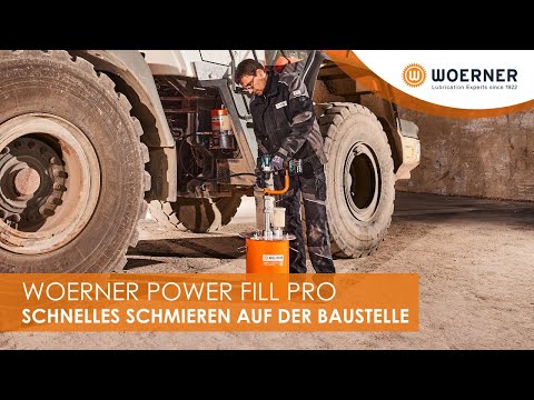 Mobile Befüllpumpe Power Fill Pro in Aktion: Schmierstoffbefüllung mit dem Akkuschrauber vor Ort