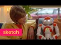 Een jaloerse zorgrobot | Sketch