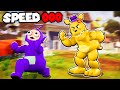 I FASTER THAN FREDBEAR Tinky Winky Plays Hello Neighbor Fredbear Mod