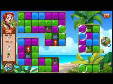 Lost Island Blast Adventure Level 1374 - NO BOOSTERS 🏝️ | SKILLGAMING ✔️