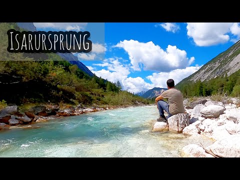 Isarursprung - 26 KM Wanderung durch das Karwendel zum Anfang der Isar [ohne Kommentar]