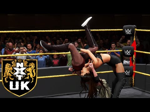 WWE 2K20 NXT UK AMBER GAVIN VS AMAYA (LACEY EVANS ATTACKS AMAYA)