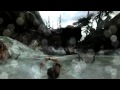 Tomb Raider (2013) - River slide and parachute ...