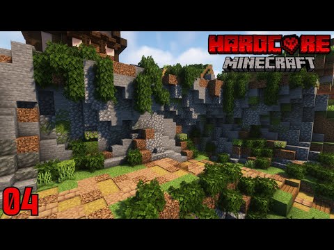EPIC Terraforming of Cliffside in Hardcore Minecraft