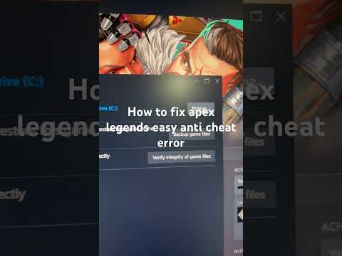 How to fix apex legends easy anti cheat error