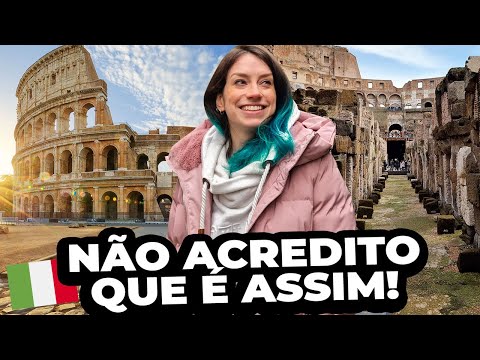 WHAT THE COLOSSEUM IN ROME IS LIKE INSIDE: exploring the underground and the arena!