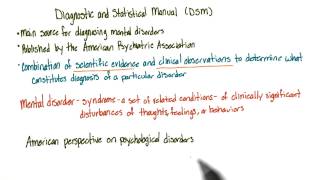 DSM-5 - Intro to Psychology