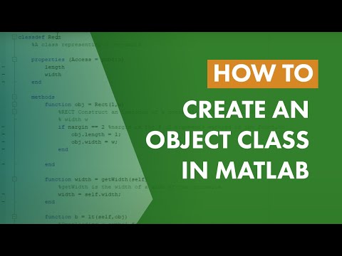 Learn How to Create an Object Class in MATLAB - Mind Luster