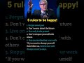 Unlock Happiness 5 Rules Rules Happiness Hardwork Motivational Inspiration Quotes Lifeadvice