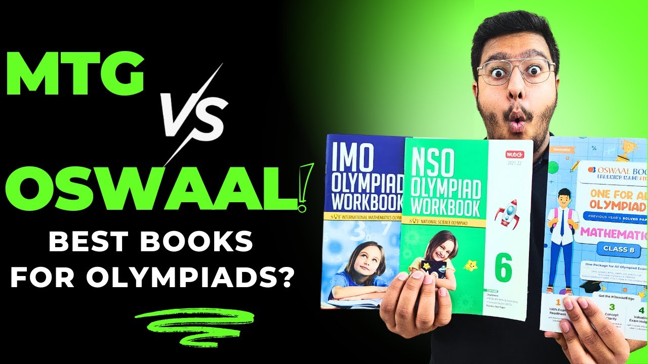 MTG v/s Oswaal Best Books for Olympiads | NSO, IMO, IEO, NCO #olympiad