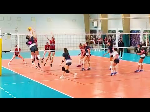 Pallavolo U18F - OTTAVI - Viscontini Tea Consulting Milano  vs  Diavoli Rosa