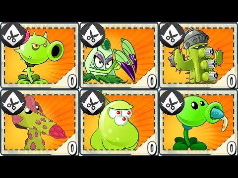All Piercing Max LEVEL Power-Up vs Jurassic Marsh Final Boss Fight! Mod in Plants vs. Zombies 2