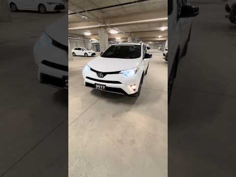 2017 Toyota RAV4 AWD 4dr SE in White for sale at North London Toyota in London, ON