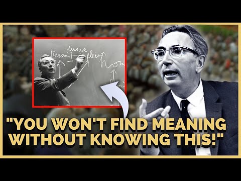 Crowd ROARS As Viktor Frankl Shows THIS Diagram Revealing The Meaning of Life